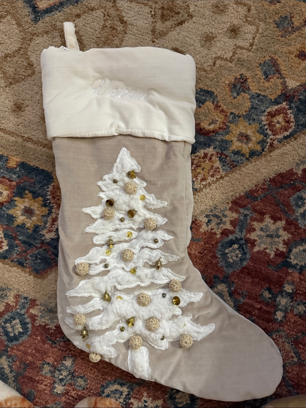 Pottery Barn Veton Stocking
